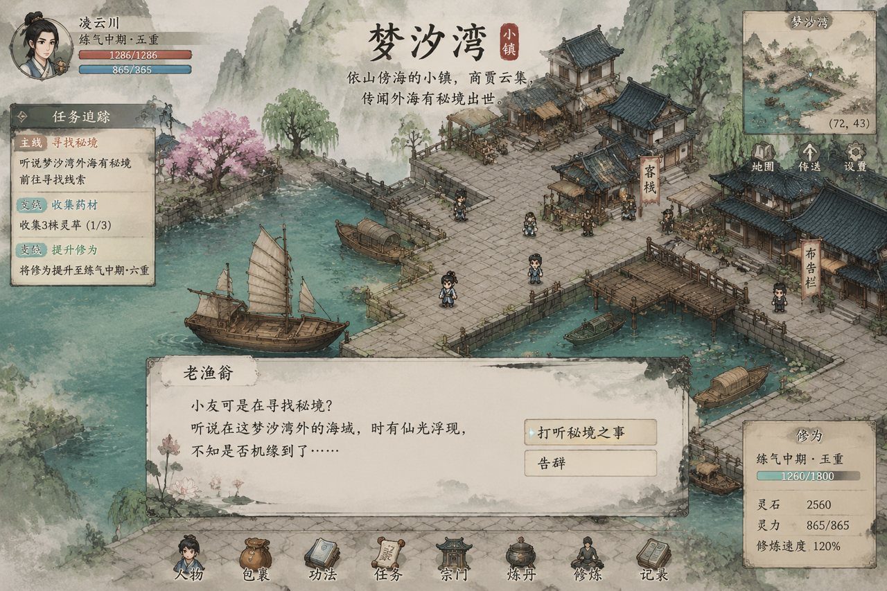谪仙索欢录 实机画面 资料图 3